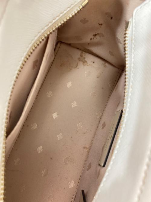 Kate Spade（ケイトスペード）Kate Spade (ケイトスペード) 2WAYショルダーバッグ ベージュの古着・服飾アイテム