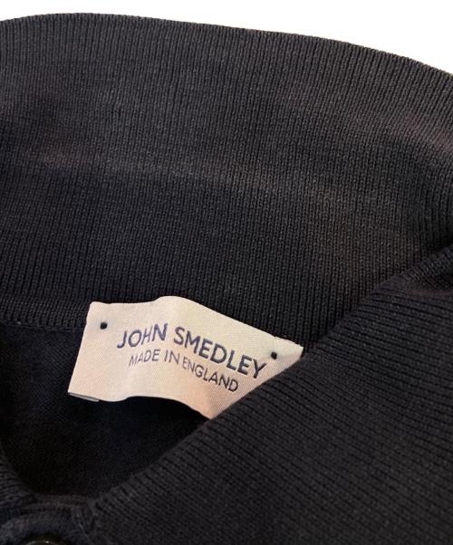JOHN SMEDLEY（ジョンスメドレー）JOHN SMEDLEY (ジョンスメドレー) シーアイランドコットンニットポロシャツ ネイビー サイズ:Sの古着・服飾アイテム