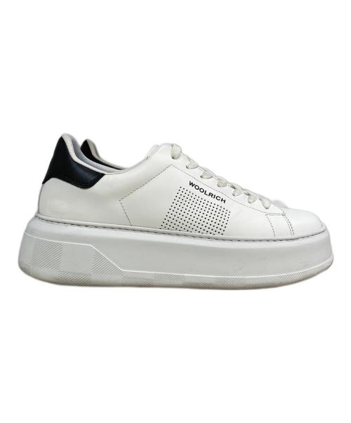 WOOLRICH（ウールリッチ）WOOLRICH (ウールリッチ) 厚底スニーカー ホワイト サイズ:38の古着・服飾アイテム