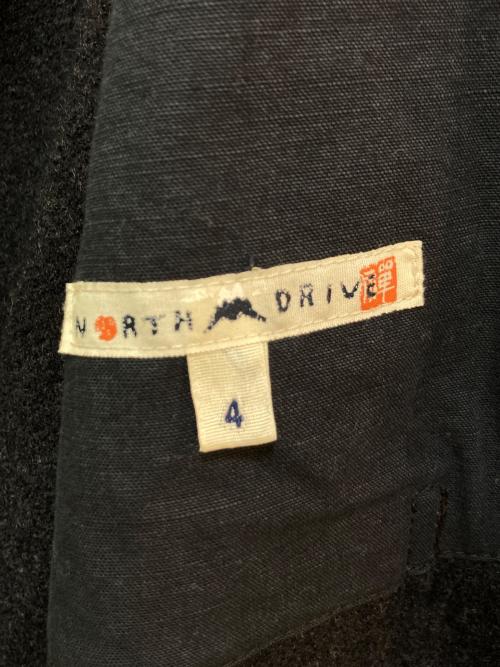 45rpm（45アールピーエム）45rpm (45アールピーエム) NORTH DRIVE ウールジャケット グレー サイズ:４の古着・服飾アイテム