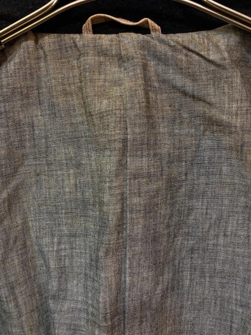 45R（フォーティファイブ・アール）45R (フォーティファイブ・アール) ウールスタンドネックジャケット ブラック サイズ:5の古着・服飾アイテム