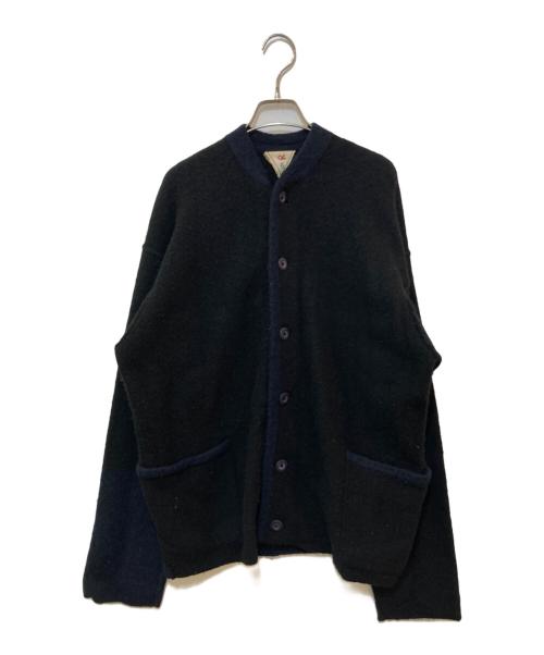 45R（フォーティファイブ・アール）45R (フォーティファイブ・アール) ウールジャケット ブラック×ネイビー サイズ:5の古着・服飾アイテム