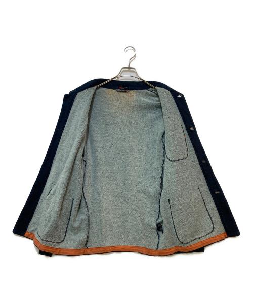 45R（フォーティファイブ・アール）45R (フォーティファイブ・アール) インディゴ染めスウェットジャケット インディゴ サイズ:４の古着・服飾アイテム