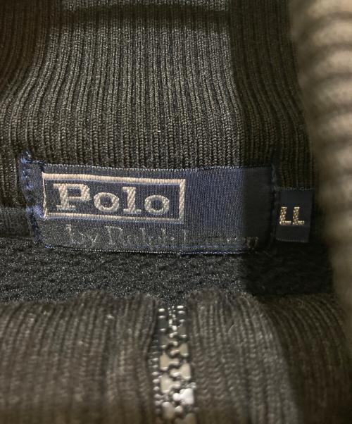 POLO RALPH LAUREN（ポロ・ラルフローレン）POLO RALPH LAUREN (ポロ・ラルフローレン) フリースジャケット ブラック サイズ:LLの古着・服飾アイテム