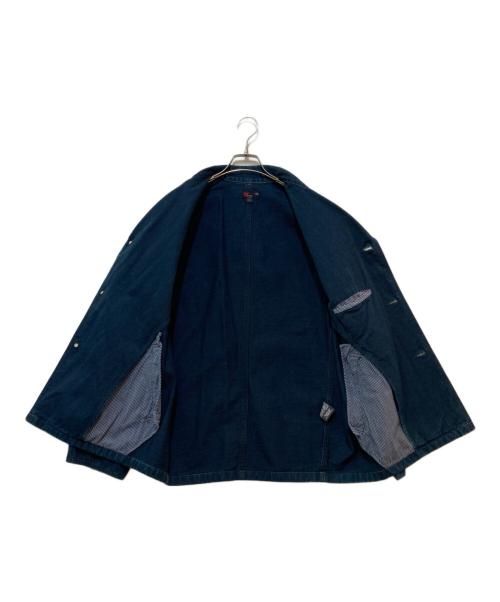 45R（フォーティファイブ・アール）45R (フォーティファイブ・アール) インディゴ染めジャケット インディゴ サイズ:３の古着・服飾アイテム