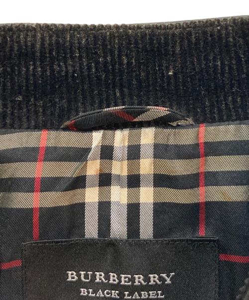 BURBERRY BLACK LABEL（バーバリーブラックレーベル）BURBERRY BLACK LABEL (バーバリーブラックレーベル) ラムレザーシングルライダースジャケット　BMP01-116-09 ブラック サイズ:Mの古着・服飾アイテム