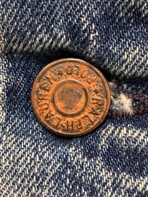 POLO RALPH LAUREN（ポロ・ラルフローレン）POLO RALPH LAUREN (ポロ・ラルフローレン) デニムトラッカージャケット インディゴ サイズ:XSの古着・服飾アイテム