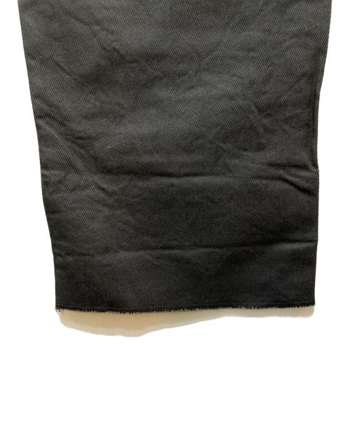 COMME des GARCONS HOMME（コムデギャルソン オム）COMME des GARCONS HOMME (コムデギャルソン オム) コットンストレートパンツ グレー サイズ:Lの古着・服飾アイテム