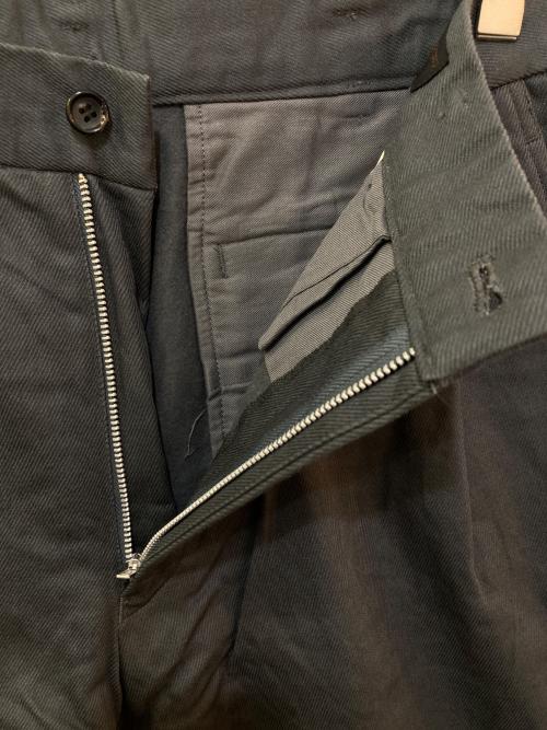 COMME des GARCONS HOMME（コムデギャルソン オム）COMME des GARCONS HOMME (コムデギャルソン オム) コットンストレートパンツ グレー サイズ:Lの古着・服飾アイテム