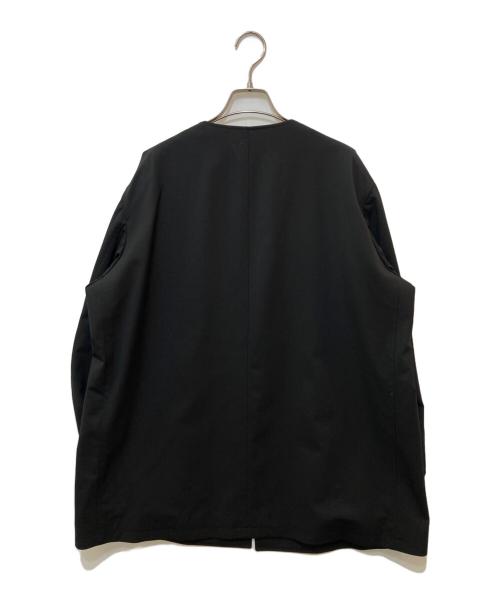 product almostblack（プロダクトオールモストブラック）product almostblack (プロダクトオールモストブラック) ノーカラージャケット ブラック サイズ:2の古着・服飾アイテム