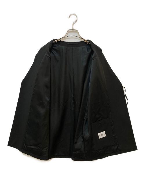 product almostblack（プロダクトオールモストブラック）product almostblack (プロダクトオールモストブラック) ノーカラージャケット ブラック サイズ:2の古着・服飾アイテム