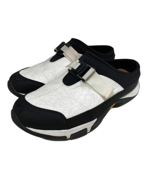 PG（ピージー）PG (ピージー) prot mule ミュールスリッポンスニーカー ホワイト サイズ:42の古着・服飾アイテム