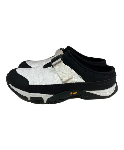 PG（ピージー）PG (ピージー) prot mule ミュールスリッポンスニーカー ホワイト サイズ:42の古着・服飾アイテム