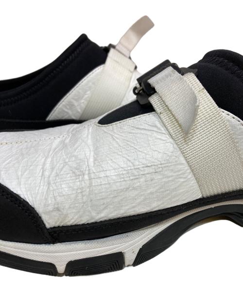 PG（ピージー）PG (ピージー) prot mule ミュールスリッポンスニーカー ホワイト サイズ:42の古着・服飾アイテム