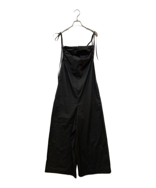 HARDY NOIR（アルディーノアール）HARDY NOIR (アルディーノアール) タイプライターギャザーオールインワン ブラック サイズ:38 未使用品の古着・服飾アイテム