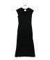 H BEAUTY&YOUTH (エイチ ビューティー&ユース) COTTON RIB LONG DRESS　1626-222-4023 ブラック サイズ:不明(実寸をご参照下さい)：6000円