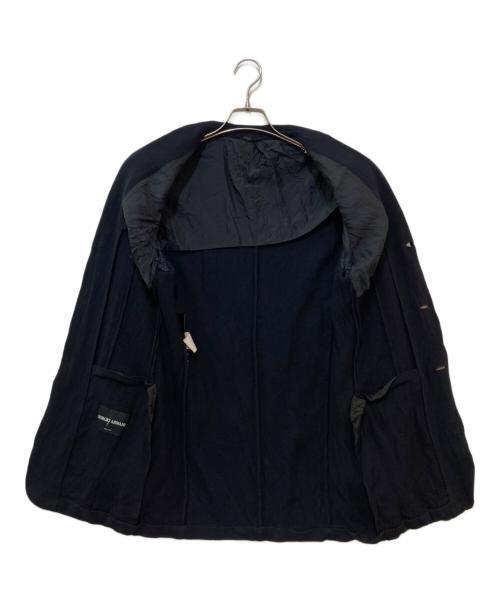 GIORGIO ARMANI（ジョルジョアルマーニ）GIORGIO ARMANI (ジョルジョアルマーニ) エルボーパッチ3Bジャケット ネイビー サイズ:-の古着・服飾アイテム