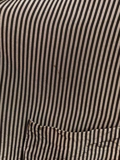 GIORGIO ARMANI（ジョルジョアルマーニ）GIORGIO ARMANI (ジョルジョアルマーニ) ストライプジャケット　WSGU23 WS522 グレー サイズ:50の古着・服飾アイテム