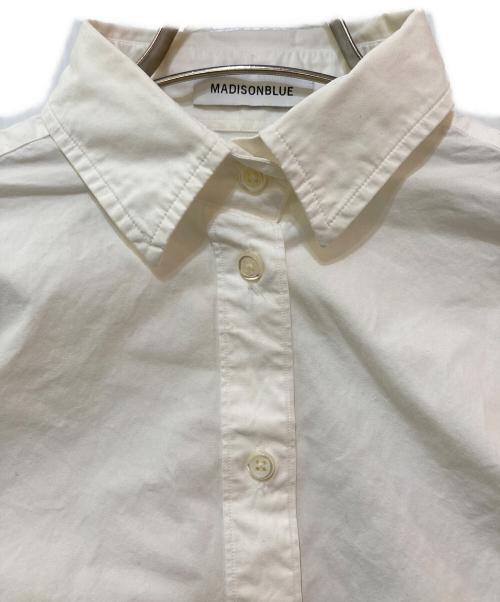 MADISON BLUE（マディソンブルー）MADISON BLUE (マディソンブルー) MADAME SHIRT WASHED OUT　MB999-5104 ホワイト サイズ:XSの古着・服飾アイテム