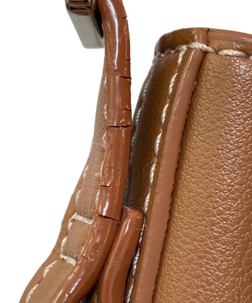 VASIC（ヴァジック）VASIC (ヴァジック) club mini ショルダーバッグ ブラウンの古着・服飾アイテム