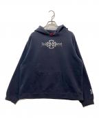 INDEPENDENTインディペンデント）の古着「プルオーバーパーカー」｜ネイビー