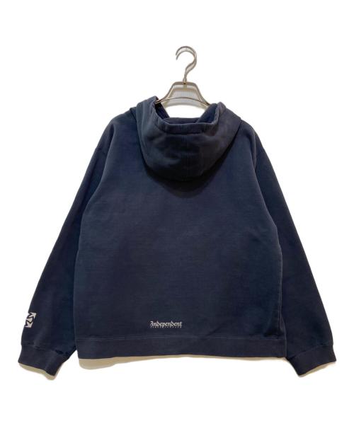 INDEPENDENT（インディペンデント）INDEPENDENT (インディペンデント) プルオーバーパーカー ネイビー サイズ:不明(実寸をご参照下さい)の古着・服飾アイテム