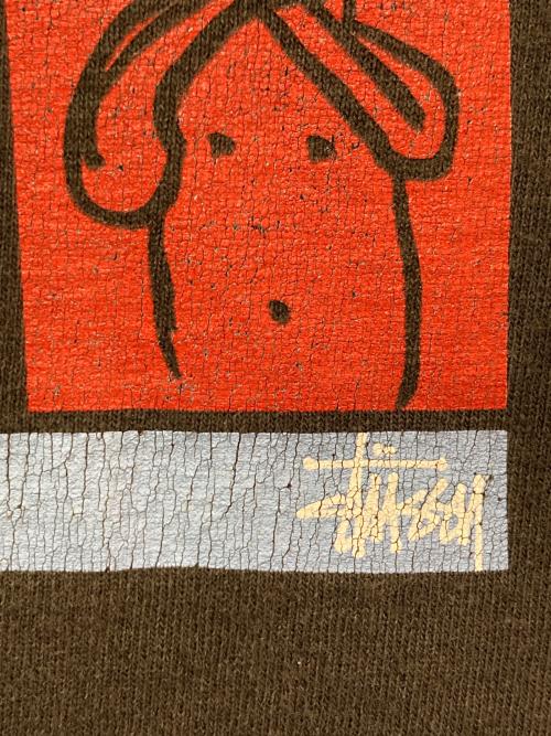 stussy（ステューシー）stussy (ステューシー) プリントTシャツ ブラック サイズ:Ｍの古着・服飾アイテム