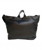 Firsthandファーストハンド）の古着「2WAY Leather Messenger Bag」｜ブラック