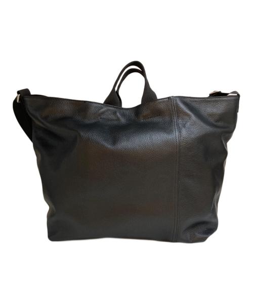 Firsthand（ファーストハンド）Firsthand (ファーストハンド) 2WAY Leather Messenger Bag ブラックの古着・服飾アイテム