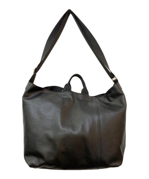 Firsthand（ファーストハンド）Firsthand (ファーストハンド) 2WAY Leather Messenger Bag ブラックの古着・服飾アイテム