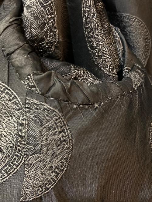 GIANNI VERSACE（ジャンニ・ヴェルサーチ）GIANNI VERSACE (ジャンニ・ヴェルサーチ) セットアップ3Bスーツ ブラック サイズ:実寸参照の古着・服飾アイテム