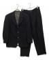 GIANNI VERSACE（ジャンニ・ヴェルサーチ）の古着「セットアップ3Bスーツ」｜ブラック