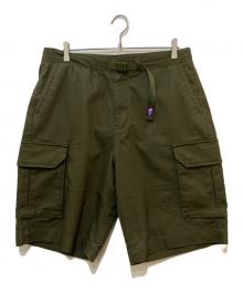 THE NORTHFACE PURPLELABEL（ザ・ノースフェイス パープルレーベル）の古着「Stretch Twill Cargo Shorts」｜オリーブ