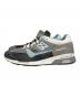 NEW BALANCE (ニューバランス) PAPER BOY (ペーパーボーイ) BEAMS (ビームス) 別注 ローカットスニーカー ブルー×グレー サイズ:9 1/2：23000円