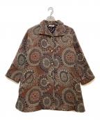 missoniミッソーニ）の古着「ジャガードコート」｜ブラウン