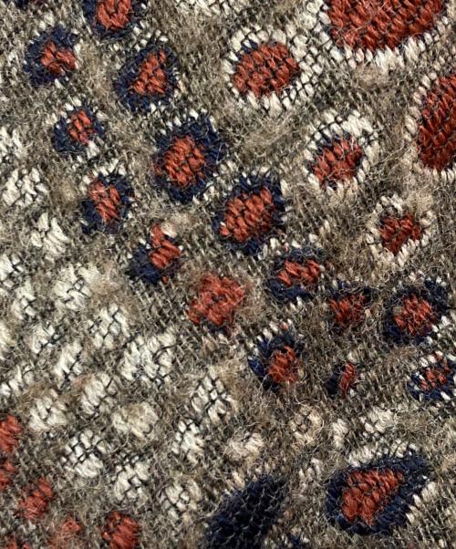 missoni（ミッソーニ）missoni (ミッソーニ) ジャガードコート ブラウン サイズ:42の古着・服飾アイテム