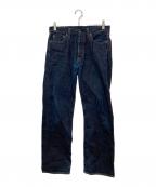 MOMOTARO JEANS桃太郎ジーンズ）の古着「銅丹特濃クラシックストレート セルビッチデニムパンツ」｜インディゴ