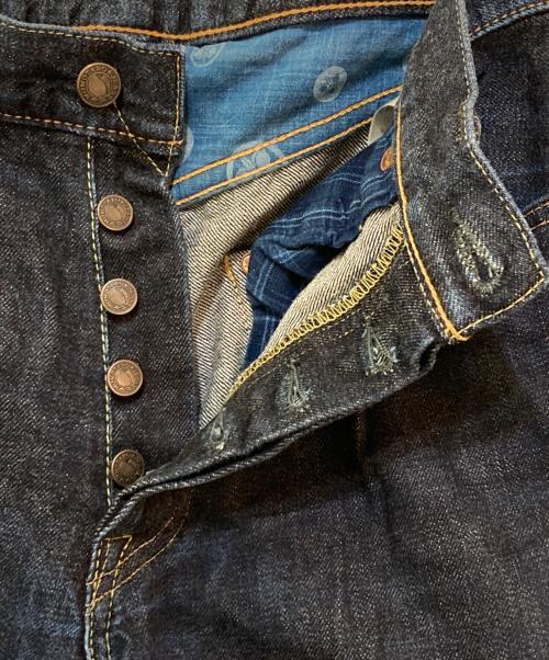 MOMOTARO JEANS（桃太郎ジーンズ）MOMOTARO JEANS (桃太郎ジーンズ) 銅丹特濃クラシックストレート セルビッチデニムパンツ インディゴ サイズ:30の古着・服飾アイテム