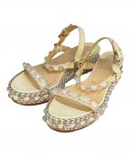 Christian Louboutinクリスチャン・ルブタン）の古着「CATACONICO 60 PATENT AB」｜アイボリー