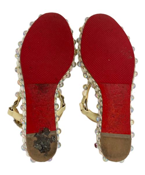 Christian Louboutin（クリスチャン・ルブタン）Christian Louboutin (クリスチャン・ルブタン) CATACONICO 60 PATENT AB アイボリー サイズ:37の古着・服飾アイテム