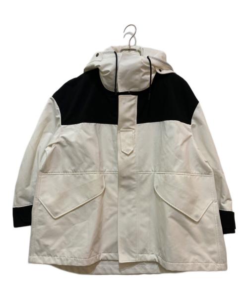 THE RERACS（ザ リラクス）THE RERACS (ザ リラクス) ECWCSパーカー ホワイト サイズ:38の古着・服飾アイテム