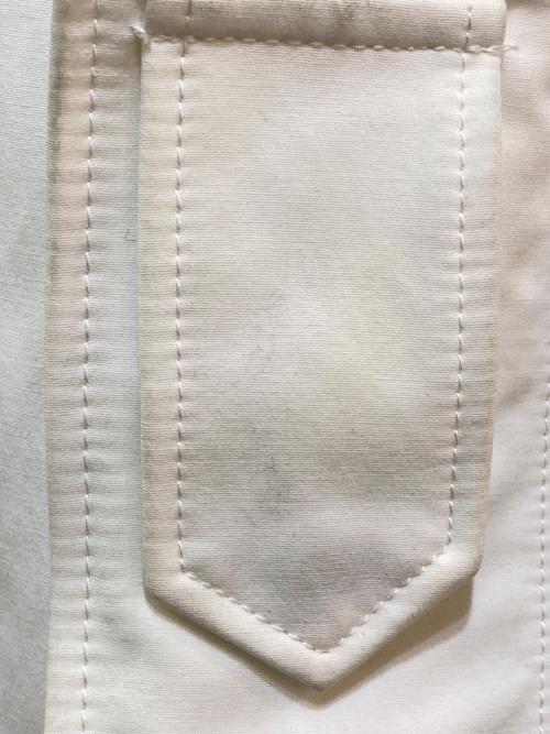 THE RERACS（ザ リラクス）THE RERACS (ザ リラクス) ECWCSパーカー ホワイト サイズ:38の古着・服飾アイテム