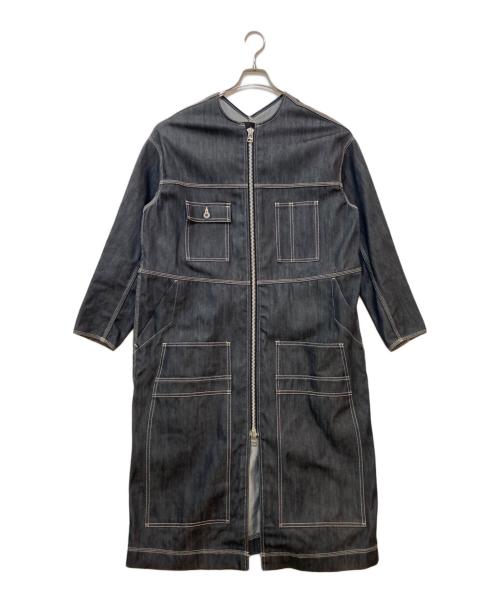 JOHNBULL（ジョンブル）JOHNBULL (ジョンブル) デニムビックワークコート インディゴ サイズ:実寸参照の古着・服飾アイテム