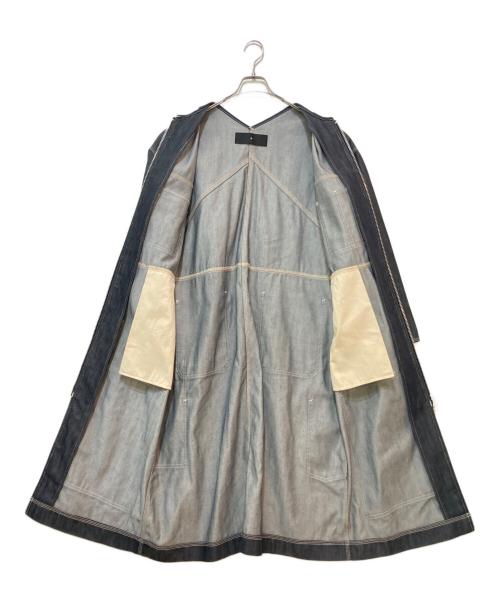 JOHNBULL（ジョンブル）JOHNBULL (ジョンブル) デニムビックワークコート インディゴ サイズ:実寸参照の古着・服飾アイテム