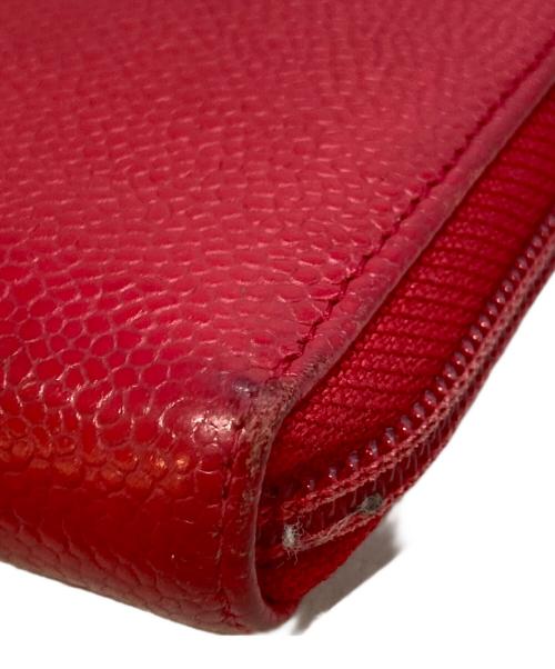 CHANEL（シャネル）CHANEL (シャネル) ココマークキャビアスキン長財布 ピンクの古着・服飾アイテム