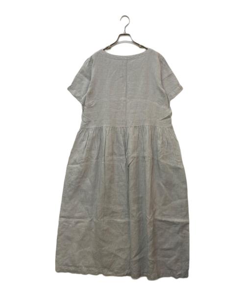 ARMEN（アーメン）ARMEN (アーメン) リネンワンピース グレー サイズ:1の古着・服飾アイテム