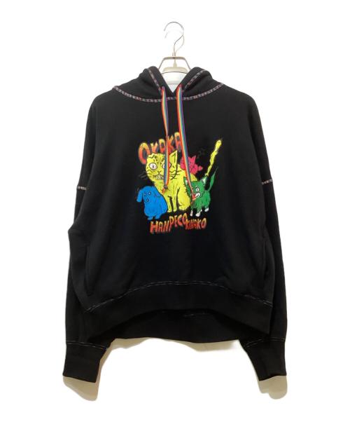 RE.（アールイードット）RE. (アールイードット) GOKIGEN フーディ ブラック サイズ:-の古着・服飾アイテム