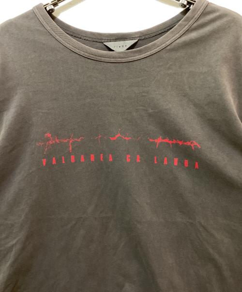 jieda（ジエダ）Jieda (ジエダ) PIGMENT VALOAREA CA LAUDA TEE グレー サイズ:-の古着・服飾アイテム