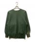 中古・古着 Champion REVERSE WEAVE (チャンピオン リバース ウィーブ) 90's 2段カレッジプリントスウェット グリーン サイズ:M：14000円