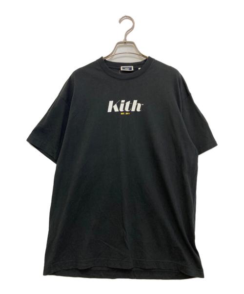 KITH（キス）KITH (キス) プリントTシャツ ブラック サイズ:Sの古着・服飾アイテム
